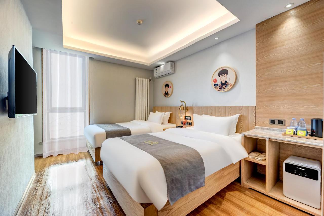 Happy Dragon City Culture Hotel -In The City Center Close To Forbidden City&Wangfujing Street&Subway Nearby &Free Coffee & Free Laundry&English Speaking With Tour Services &Free Wifi Unlimited For Western Software Beijing Luaran gambar