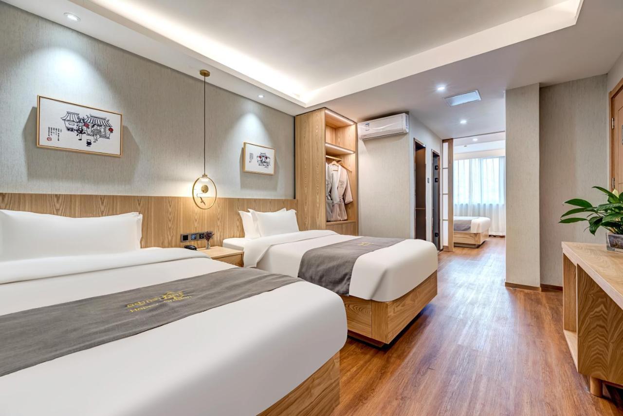 Happy Dragon City Culture Hotel -In The City Center Close To Forbidden City&Wangfujing Street&Subway Nearby &Free Coffee & Free Laundry&English Speaking With Tour Services &Free Wifi Unlimited For Western Software Beijing Luaran gambar